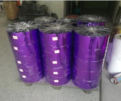 China Hot Selling Metallized Polyester Film Moisture Proof For Metallic Story for sale