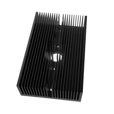 China Top Application Aluminum Heatsink Product For Industrial Equipment Anodized Aluminum Extrusion Fin Heatsink for sale