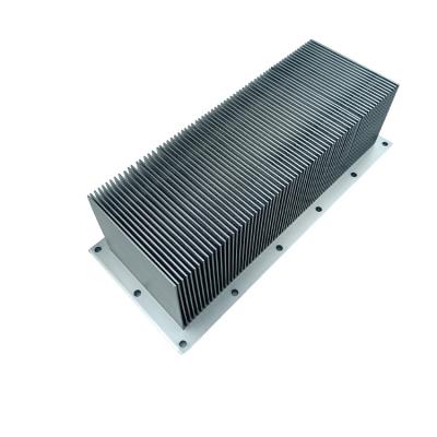 China Aluminum Radiator Yudatech Radiator Manufacturer Skiving CNC Machining Quick Samples for sale