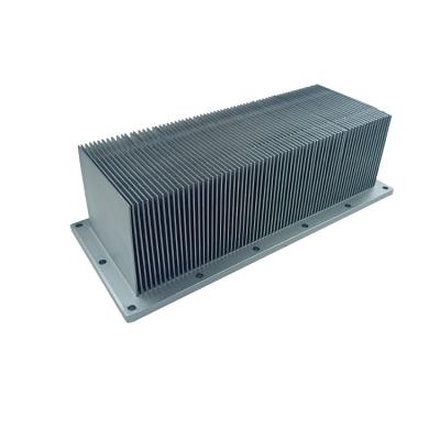 China Yudatech Custom CNC Milling CNC Radiator Cooler Skiving Aluminum Radiator for sale