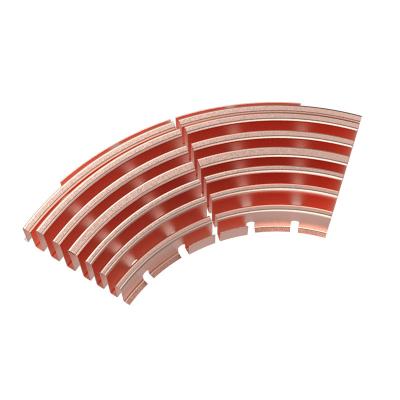 China Heatsink Customized Fin Copper Bent Heatsink For Different Shapes Yudatech for sale