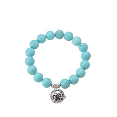 China FASHIONABLE Essential Oil Aromatherapy Fragrance Bracelet Landy Turquoise Multi functionTurquoise Bracelet for sale