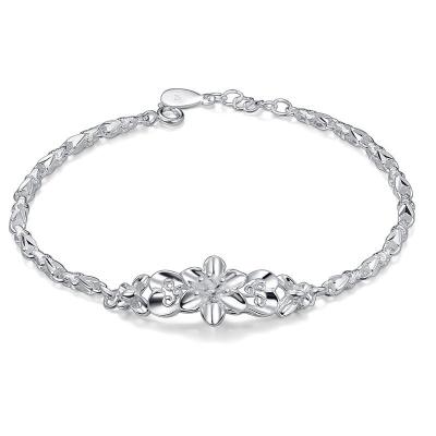 China Design female students romantic stars 925 bracelet niche personality korean sterling silver simple senator department for sale