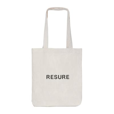 China Luxury Eco - Friendly Shopping Bags For Woman Luxury Folded Recycled Polyester And Cotton Shopping Bag Customize Shopping Bags With Logos for sale