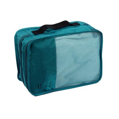 China Durable Eco Friendly RPET Design Travel Shoes Finishing Fabrics Travel Storage Bag Organizer Bag for sale