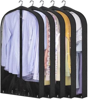 China RESURE Storage Garment Bags for Closet Storage Hanging Clothes Cover 5 Packs for Coats Sweaters Shirts Garment Dust Cover for sale