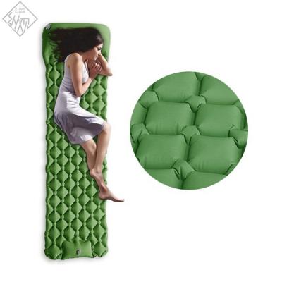 China Tpu ZG TPU Press Pump Sleep Pad Sponge Foot Pump Foot Step Air Mattress Camping Spot Beach Nylon Ultralight Outdoor Mat for sale