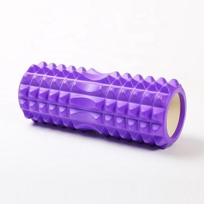 China Cylindrical Cylindrical Leg Roller Massager Yoga Column Massage Roller Lean Equipment Household Fitness Training Fascia Press for sale