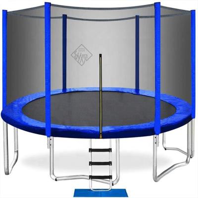 China With ZG Protector Net Trampoline Home Indoor Commercial Outdoor Adult Adult Trampoline Large Trampoline With Net Protection for sale