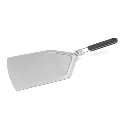 China Best viable selling pizza shovel foldable pizza peel stainless steel handle pizza peel spinning skin for sale