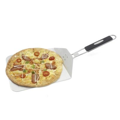 China Best Sustainable Selling Foldable Handle Pizza Peel Peel Stainless Steel Pizza Shovel for sale