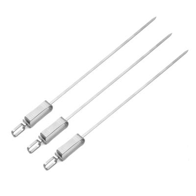 China Dustproof BBQ Grill Skewers Barbecue Stainless Steel Skewer for sale