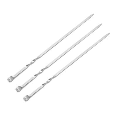 China Dustproof BBQ skewers stainless steel, skewers barbecue for sale