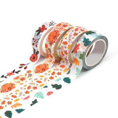 China Waterproof Custom Colorful Washi Tape Supplier Low Moq Manufacturer for sale