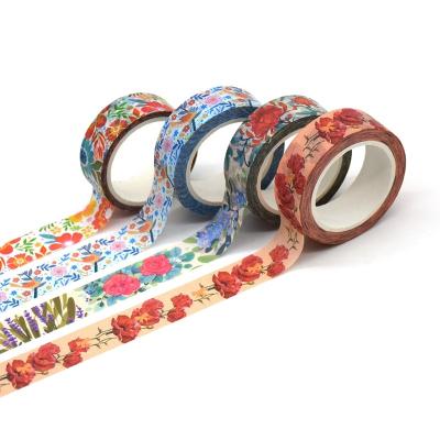 China Waterproof Diy Glitter Self Adhesive Sticker Decoration Japanese Custom Washi Tape Foil for sale