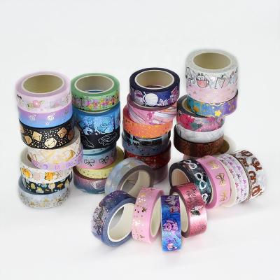 China Custom Printed Stationary Notebook Aluminum Washi Tape China Tape Waterproof for sale