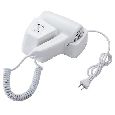 China Other High Quality Portable Low Noise Hair Dryer Hotel Use Professional Hair Dryer Wall Mount for sale