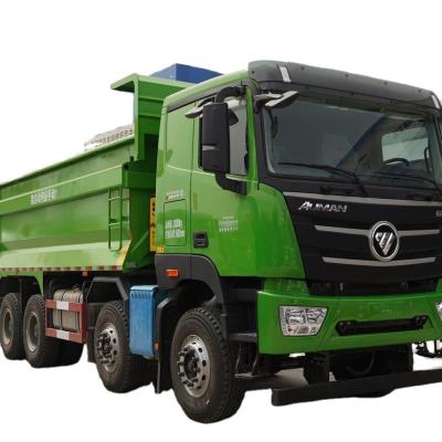 China Auto Transport Cargo 490hp 8X4 6.8m 15ton Twelve Wheel Lorry Dump Truck for sale