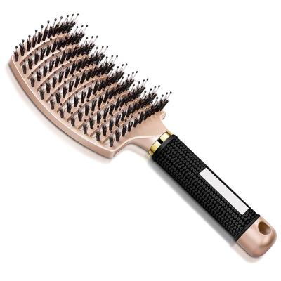 China Waterproof Custom Boar Duct Straighten Curly Hair Brush Comb Detangling Hairbrush Set For Women Hair Makers for sale