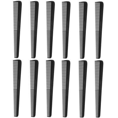 China home & custom salon hairdresser comb braid precision comb sytling double sided taper haircut comb set per location for black women salon for sale