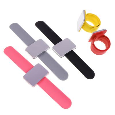 China living room & home & Hairdresser Sewing Accessories Braid Salon Magnetic Silicone Holder Gel Clip Clip Magnetic Hair Bracelet Wrist Band Bracelets For Hair for sale