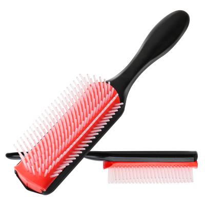 China Custom Curly Cushion Bristle Denman Detangle Hair Brush Comb Hair Brush Set For Hair Women Makers for sale