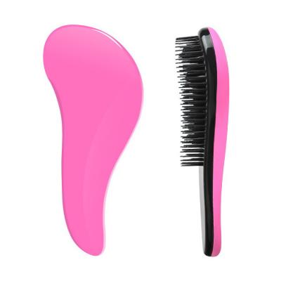 China Custom Nondisposable Wet Scalp Massager Child Detangle Curly Hair Brush Comb Hairbrush Set For Women Hair for sale