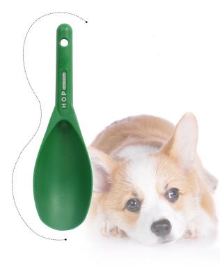 China New Viable Wholesale ABS Material Cat Dog Food Spoon Plastic Intelligent Electronic Pet Weighing Scoop for sale