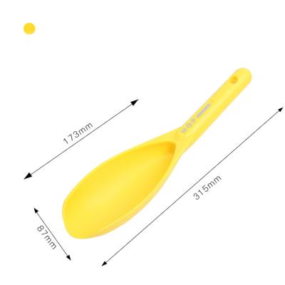 China 2021 Hot Cell Viable Product Off Season Easy Clean Clean Feed Food Spoon Suitable Any Pet Food Water Feeder Spoon Size for sale