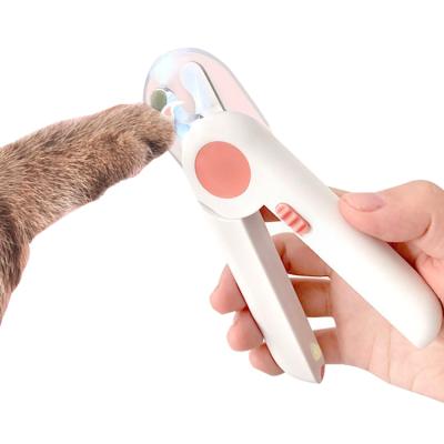 China Best Viable Selling Thoughtful Design Pet Nail Scissors LED Cat And Dog Cleaning And Grooming Tools for sale