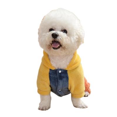 China Sustainable Fashion Design High End Brand New Pet Clothes Halloween Pet Coat Warm Comfortable Quadruped Sweater for sale