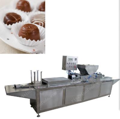 China full automatic snack factory chocolate pouring machine/semi-automatic chocolate production line for sale