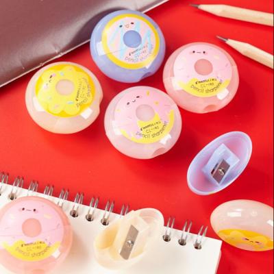 China Eco-Friendly Material Customized Pencil Sharpener For Plastic Children Stationery Colored Cute Pencil School Office Textbooks Small For Studends for sale