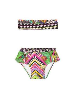 China Baby`s Swim Bottom And Geometric Bandeau - Baby Zion for sale