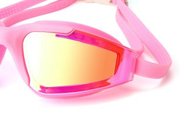 China New Professional 100% UV Swim Goggle Waterproof Anti-Fog HD Swim Glasses for sale