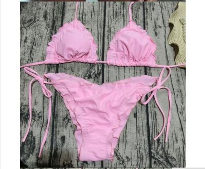 China new women Bikinis set Sexy summer European and American fashion swimwear 3 colors bikini for sale