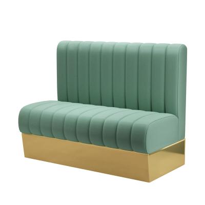 China Modern Wholesale Sofa For Restaurant Cafe Hotel Booth Sofa Leather Restaurant Seating Furniture for sale