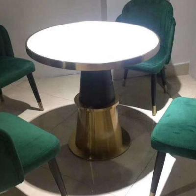 China Mesas y sillas Para restaurante set modern marble furniture restaurant tables and chairs for sale