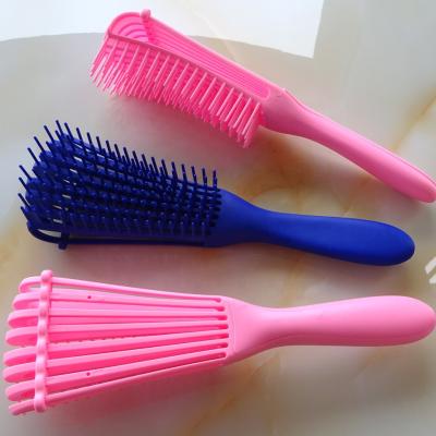 China Home New Customized Logo Hair Brush Eight Claw Comb With High Quality for sale