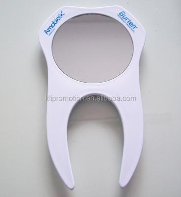 China Wholesale High Quality Irregular Desktop Mirror Tooth Shape Irregular Hand Mirror for sale