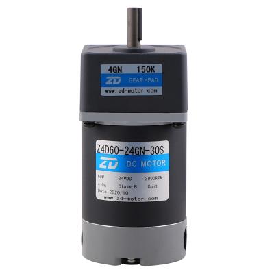 China IP40 ZD MOTOR DC Gear Motor for sale