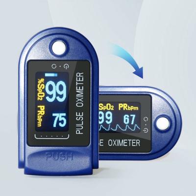 China For commercial & Wholesale home use blood test equipment blood oxygen saturation detector spo2 finger pulse Oximetr for sale