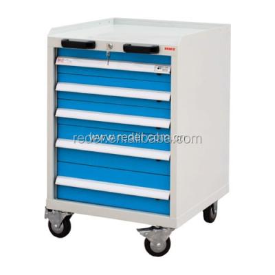 China Durable Metal Rolling Storage Cabinet With Drawer for sale