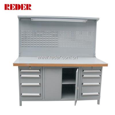 China High Quality Warehouse Metal Work Bench And Steel Work Bench With Drawers for sale