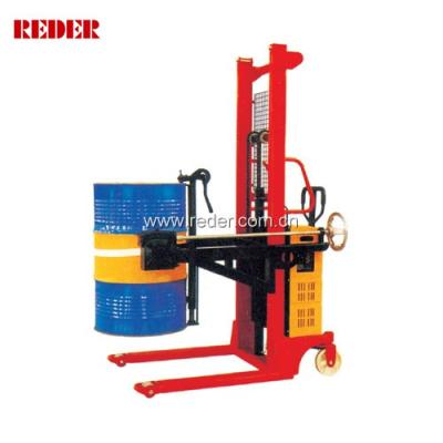 China Hydraulic Manual Pile Oil Drum Stacker Jerrycan Lifter for sale