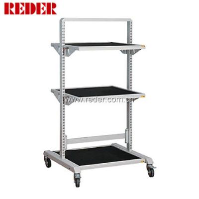 China Durable Esd Storage Cart Moving Vertical Cart for sale