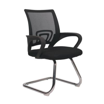 China Wholesale Adjustable (Height) Cheap Sled Base Office Chairs Without Wheels Sale Office Seating Chair Office Task Chair for sale