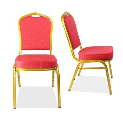 China Morden wedding furniture used infinity wholesale cheap high quality red metal banquet chair for event and restaurant for sale