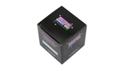 China Black Paper Gift Box / Corrugated Print Packaging Boxes For Electronics for sale