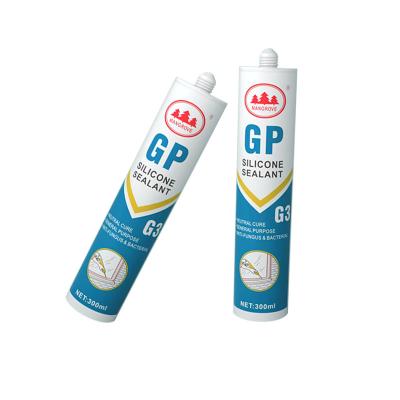 China Weather Resistance Quick Drying OEM Clear White Silicone Sealant For Construction for sale
